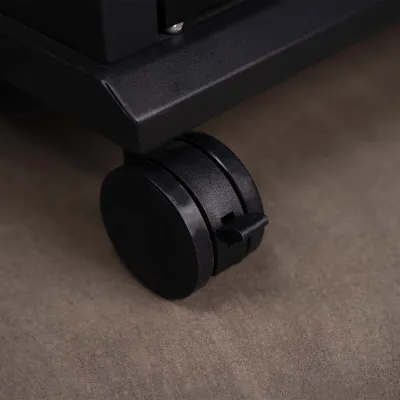 Газовий гриль SANTOS S-401 Black, з бічним пальником, чорний 900259 - 4 - Robinzon.ua