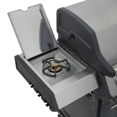 Газовый гриль SANTOS S-401, с боковым горелкой, нержавеющая сталь 900266. - 5 Газовый гриль SANTOS S-401, с боковым горелкой, нержавеющая сталь 900266. - 5 - Robinzon.ua