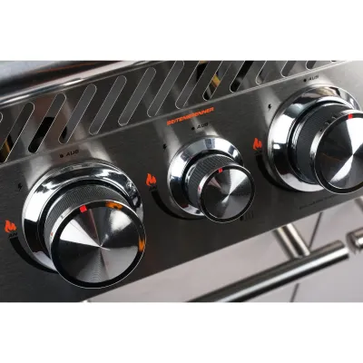 Газовый гриль SANTOS S-401, с боковым горелкой, нержавеющая сталь 900266. - 6 Газовый гриль SANTOS S-401, с боковым горелкой, нержавеющая сталь 900266. - 6 - Robinzon.ua