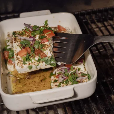 Набор приборов для гриля SANTOS, BBQ, 2 шт. 230803. - 1 - Robinzon.ua