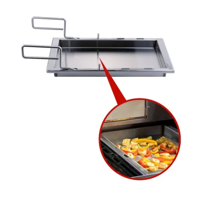 Вок-деко для гриля SANTOS, вставка для грилів Broil King Regal / Imperial & Weber Genesis ll / E-418, нержавіюче 896538 - 4 Вок-деко для гриля SANTOS, вставка для грилів Broil King Regal / Imperial & Weber Genesis ll / E-418, нержавіюче 896538 - 4 - Robinzon.ua