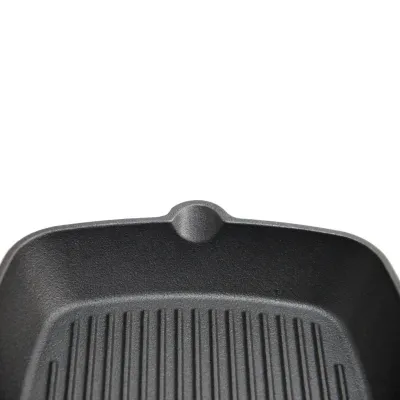 Сковорода-гриль SANTOS, чавунна, 26 х 26 см 898105 - 2 Сковорода-гриль SANTOS, чавунна, 26 х 26 см 898105 - 2 - Robinzon.ua