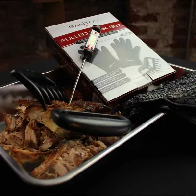 Набор для рваного мяса SANTOS, для томленой говядины и свинины, 3 предмета 890826. - 4 Набор для рваного мяса SANTOS, для томленой говядины и свинины, 3 предмета 890826. - 4 - Robinzon.ua