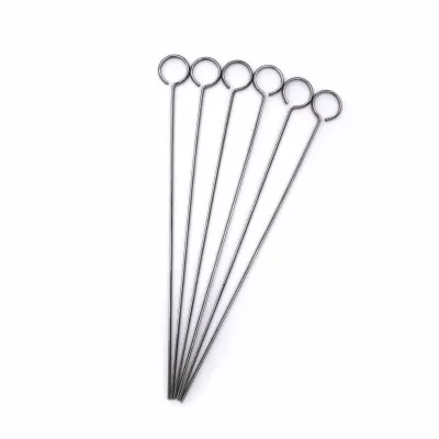 Набір шампурів з підставкою SANTOS, 6 шт, складана підставка, нержавіюча сталь 890109 - 1 Набір шампурів з підставкою SANTOS, 6 шт, складана підставка, нержавіюча сталь 890109 - 1 - Robinzon.ua