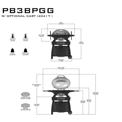 Портативный газовый гриль Pit Boss Sportsman 3, 10755 + (31915, 40417, 40419, 40421, 40423). - 6 Портативный газовый гриль Pit Boss Sportsman 3, 10755 + (31915, 40417, 40419, 40421, 40423). - 6 - Robinzon.ua