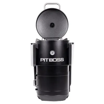 Вугільний смокер Pit Boss Champion, бочкова форма, коптильня-гриль, 10806 - 4 - Robinzon.ua