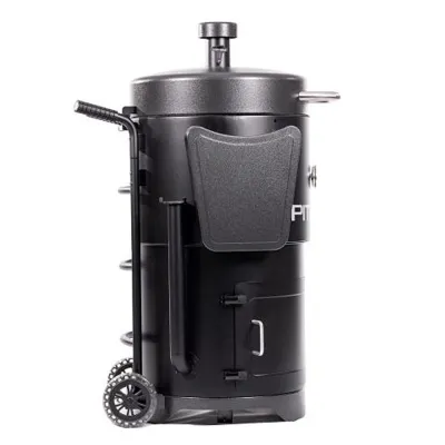 Вугільний смокер Pit Boss Champion, бочкова форма, коптильня-гриль, 10806 - 5 - Robinzon.ua