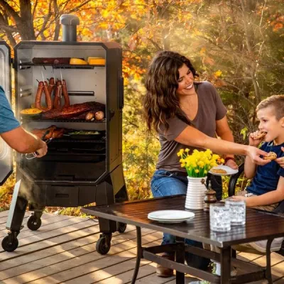 Пелетний гриль-смокер вертикальний Pit Boss Pro 4-Series, 10803 - 4 Пелетний гриль-смокер вертикальний Pit Boss Pro 4-Series, 10803 - 4 - Robinzon.ua