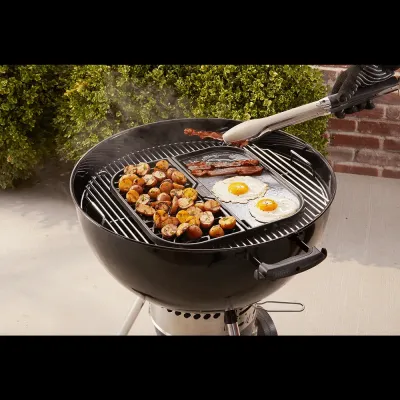 Чугунные решётки + сковорода Weber 8858. - 3 - Robinzon.ua