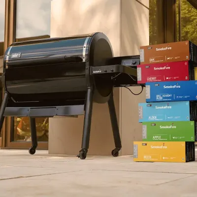 Пеллеты для гриля Weber Alder (Ольха) 18290, 8 кг. - 2 - Robinzon.ua