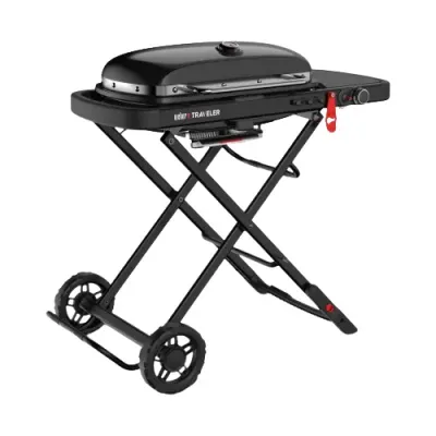 Газовий гриль Weber Traveler LP Stealth, чорний 9013075 - 1 Газовий гриль Weber Traveler LP Stealth, чорний 9013075 - 1 - Robinzon.ua