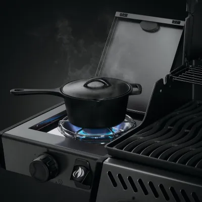 Газовый гриль Napoleon Freestyle 425 с боковой конфоркой, графитовый F425SBPGT-RU. - 4 - Robinzon.ua