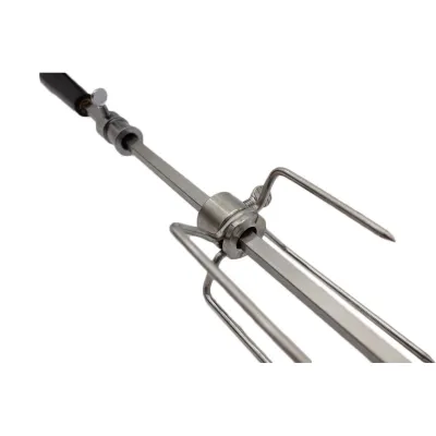 Вертель для угольных грилей SANTOS Premium &Oslash; 57 см нержавеющая сталь 898952. - 1 - Robinzon.ua