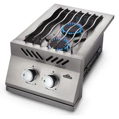 Подвійний пальник для вбудовування з кришкою з нержавіючої сталі Napoleon 500 Series BI12RTPSS-CE - 5 Подвійний пальник для вбудовування з кришкою з нержавіючої сталі Napoleon 500 Series BI12RTPSS-CE - 5 - Robinzon.ua