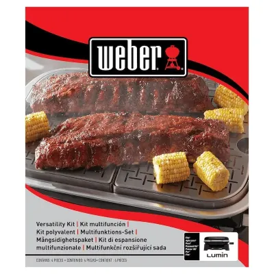 Универсальный комплект для приготовления для электрического гриля Lumin Weber 6614. - 3 Универсальный комплект для приготовления для электрического гриля Lumin Weber 6614. - 3 - Robinzon.ua