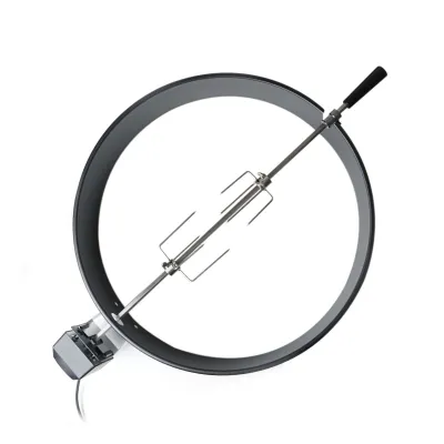 Вертіль для вугільного гриля Ø 57 см SANTOS Premium чорний 898969 - 1 Вертіль для вугільного гриля Ø 57 см SANTOS Premium чорний 898969 - 1 - Robinzon.ua