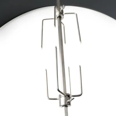 Вертіль для вугільного гриля Ø 57 см SANTOS Premium чорний 898969 - 2 Вертіль для вугільного гриля Ø 57 см SANTOS Premium чорний 898969 - 2 - Robinzon.ua