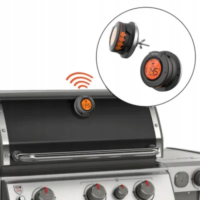 Цифровий Bluetooth термометр в кришку гриля с 2-ма щупами GRILLI 555501 - 3 - Robinzon.ua