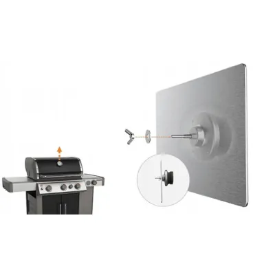 Цифровий Bluetooth термометр в кришку гриля с 2-ма щупами GRILLI 555501 - 5 - Robinzon.ua