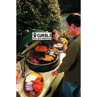 Керамічний вугільний гриль XL Big Green Egg (AXLHD / 117649) - 4 - Robinzon.ua