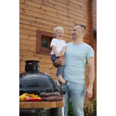 Керамический угольный гриль Primo Large Round All in One PGCRCG. - 1 - Robinzon.ua