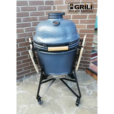 Великий керамічний вугільний гриль, сірий BergHOFF 2415700 - 2 Великий керамічний вугільний гриль, сірий BergHOFF 2415700 - 2 - Robinzon.ua