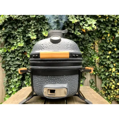 Середній керамічний вугільний гриль, сірий BergHoff 2415706 - 2 Середній керамічний вугільний гриль, сірий BergHoff 2415706 - 2 - Robinzon.ua