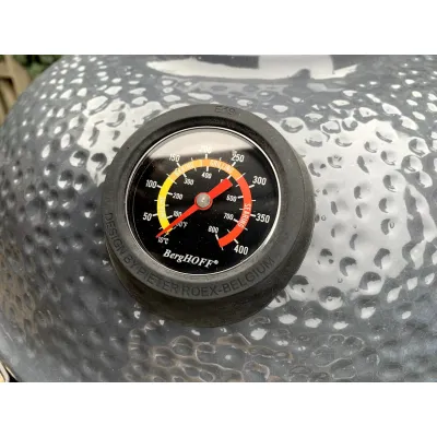 Середній керамічний вугільний гриль, сірий BergHoff 2415706 - 4 Середній керамічний вугільний гриль, сірий BergHoff 2415706 - 4 - Robinzon.ua