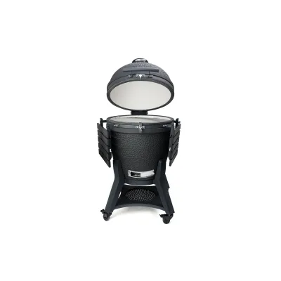 Керамічний вугільний гриль Kamado XL 5 в 1 з системою BBQ Block Fire GRILLI  759777 - 2 - Robinzon.ua