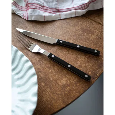 Набор столовых приборов из нержавеющей стали (нож+вилка) GRILLI 88877. - 2 - Robinzon.ua