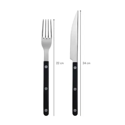 Набор столовых приборов из нержавеющей стали (нож+вилка) GRILLI 88877. - 5 - Robinzon.ua