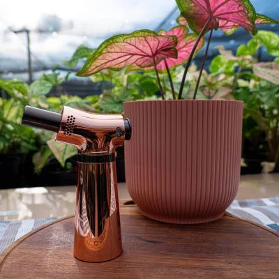 Профессиональная газовая горелка O-GRILL GJ ONE Rose Gold медь 888211. - 1 - Robinzon.ua