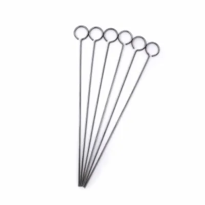 Набор шампуров с подставкой 6 шт нержавеющая сталь GRILLI 777303. - 2 Набор шампуров с подставкой 6 шт нержавеющая сталь GRILLI 777303. - 2 - Robinzon.ua