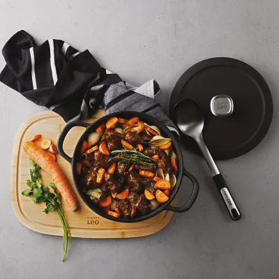 Кастрюля BergHoff Leo Graphite, чугун, диам. 24 см, 5,7 л 3950466. - 3 - Robinzon.ua