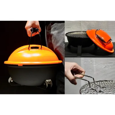 Портативний вугільний гриль O-GRILL O-Burger &Oslash;30cm 888200 - 3 - Robinzon.ua