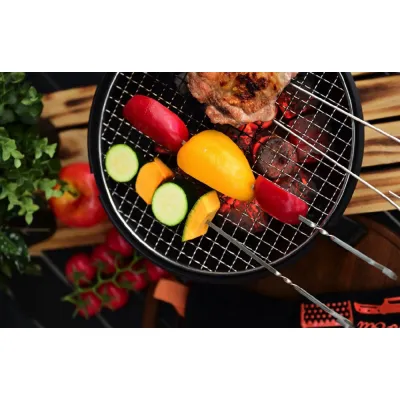 Портативний вугільний гриль O-GRILL O-Burger &Oslash;30cm 888200 - 5 - Robinzon.ua