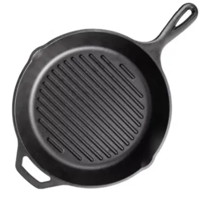 Чавунна гриль-сковорода &Oslash;30 з ручкою см GRILLI 777179 - 3 - Robinzon.ua