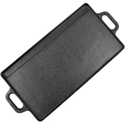 Чугунная плита-планча с ручками 46х23х1,5 см GRILLI 777182. - 3 Чугунная плита-планча с ручками 46х23х1,5 см GRILLI 777182. - 3 - Robinzon.ua