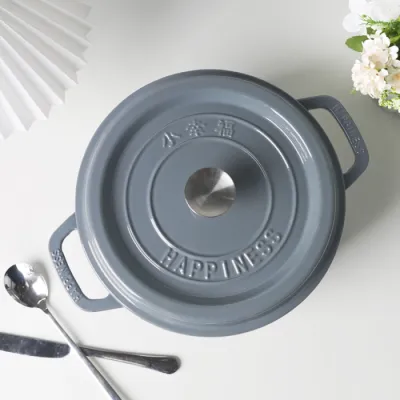 Чугунная сковорода с фарфоровым покрытием 5 л GRILLI 777210. - 5 - Robinzon.ua