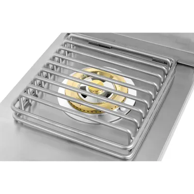 Одинарна вбудована конфорка з кришкою GRILLI 888002 - 3 Одинарна вбудована конфорка з кришкою GRILLI 888002 - 3 - Robinzon.ua