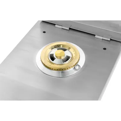 Одинарна вбудована конфорка з кришкою GRILLI 888002 - 4 Одинарна вбудована конфорка з кришкою GRILLI 888002 - 4 - Robinzon.ua