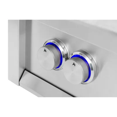 Подвійна вбудована конфорка з кришкою GRILLI 888004 - 4 - Robinzon.ua