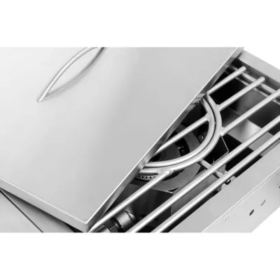 Подвійна вбудована конфорка з кришкою GRILLI 888004 - 6 - Robinzon.ua