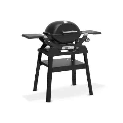 Газовый гриль Weber Q1200N Black с боковыми столиками на подставке 1501085. - 1 Газовый гриль Weber Q1200N Black с боковыми столиками на подставке 1501085. - 1 - Robinzon.ua