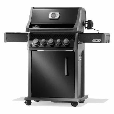 Газовый гриль Napoleon Rogue 425R с боковым горелкой Sizzle Zone и вертелом, черный RB425RSBPK-2-UA-R. - 2 - Robinzon.ua