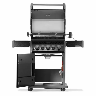 Газовый гриль Napoleon Rogue 425R с боковым горелкой Sizzle Zone и вертелом, черный RB425RSBPK-2-UA-R. - 3 - Robinzon.ua