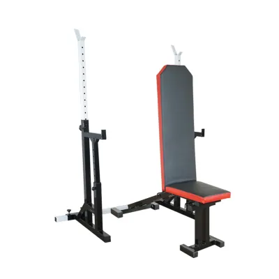 Скамья с отрицательным углом 40 40 мм + Стойки со страховкой 50 на 50 мм - 4 - Robinzon.ua