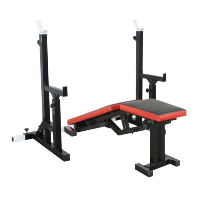 Скамья с отрицательным углом 40 40 мм + Стойки со страховкой 50 на 50 мм - 6 - Robinzon.ua