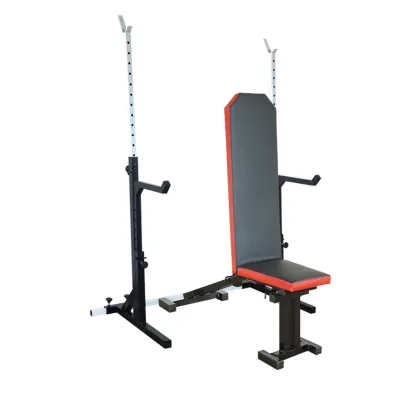 Скамья с отрицательным углом 40 40 мм + Стойки со страховкой 40 на 40 мм - 5 - Robinzon.ua