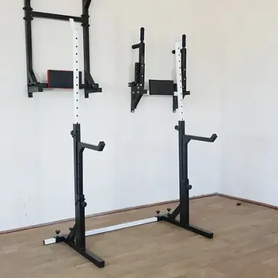 Скамья с отрицательным углом 40 40 мм + Стойки со страховкой 40 на 40 мм - 6 - Robinzon.ua